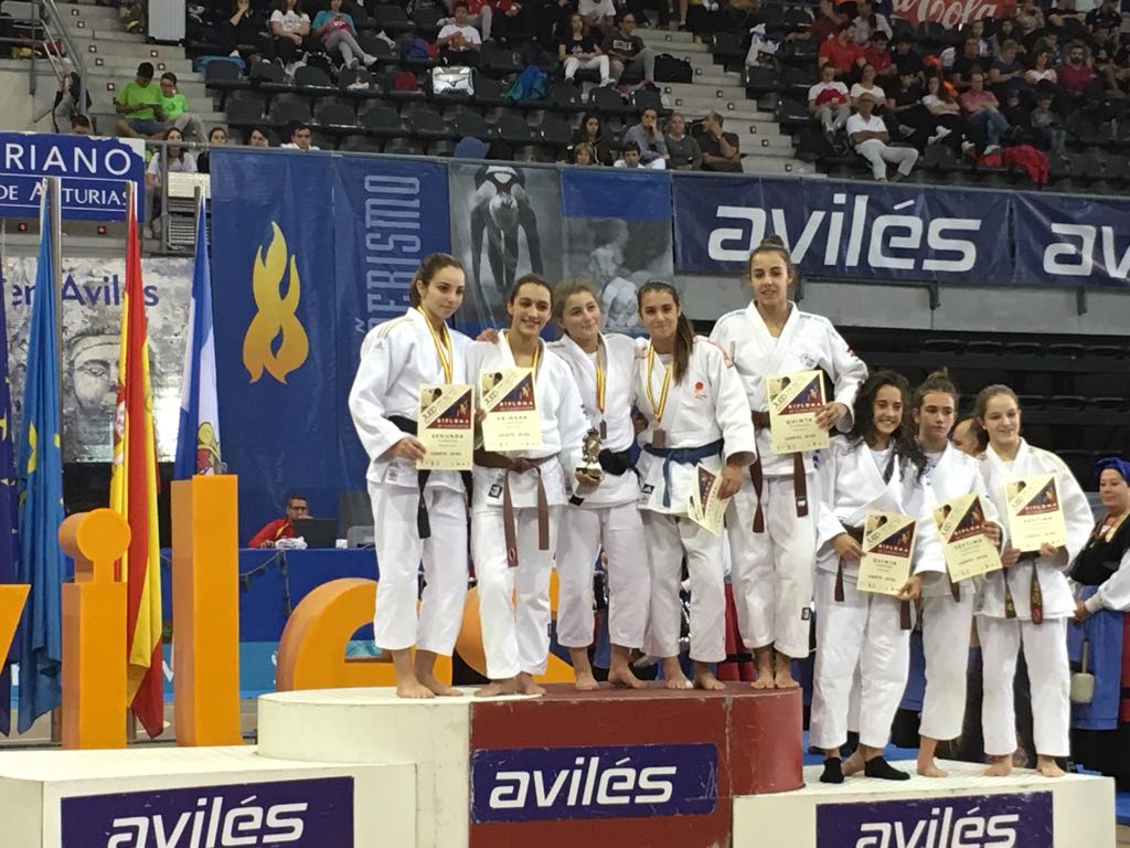 3 medallas para los Navarros en la Copa España Judo Infantil y Cadete Aviles. 28 y 29 octubre 2017